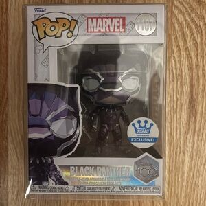 Funko Pop! Marvel #1187 Black Panther Disney 100 Funko Exclusive